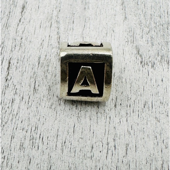 Pandora “A” slider bead charm (265) - Picture 1 of 2